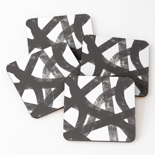 Item preview, Abstract Lines, Black And White designed and sold by brookemiller801.