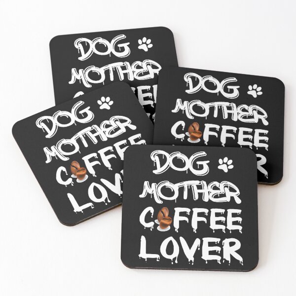 Item preview, dog mother coffee lover designed and sold by bahdsgraphic.