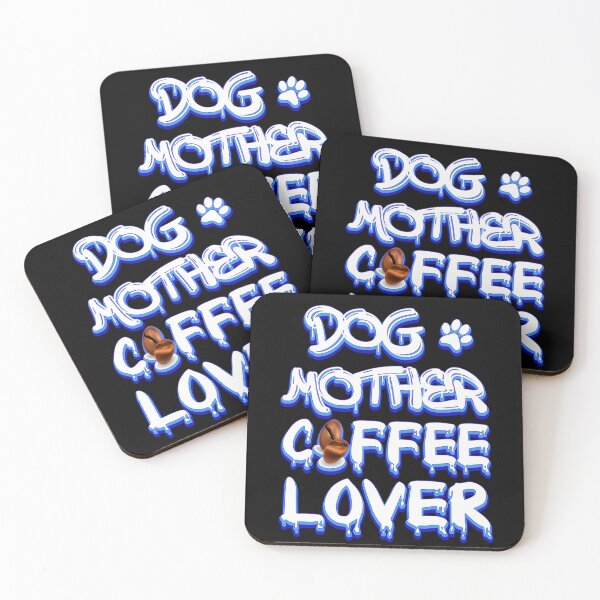Item preview, dog mother coffee lover designed and sold by bahdsgraphic.