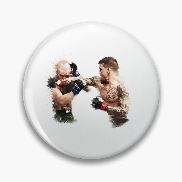 Item preview, Stylized poster of Dustin Poirier vs Conor Mcgregor UFC 257  designed and sold by rungdung1991.