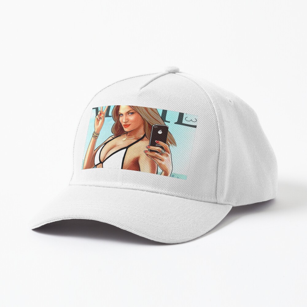 "Grand Theft Auto V Girl Bikini Beach Poster" Cap by lisahubbr Redbubble