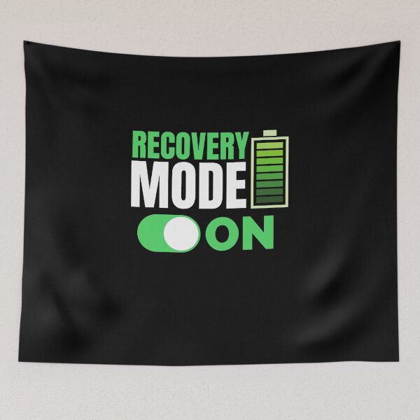 Item preview, modo de recuperación en | modo de recuperación en suspensión | recuperación en el día designed and sold by wear4gamers.