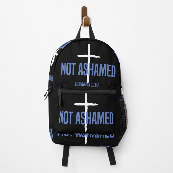 Item preview, I am not ashamed of the gospel - Blue designed and sold by ChristianLife.