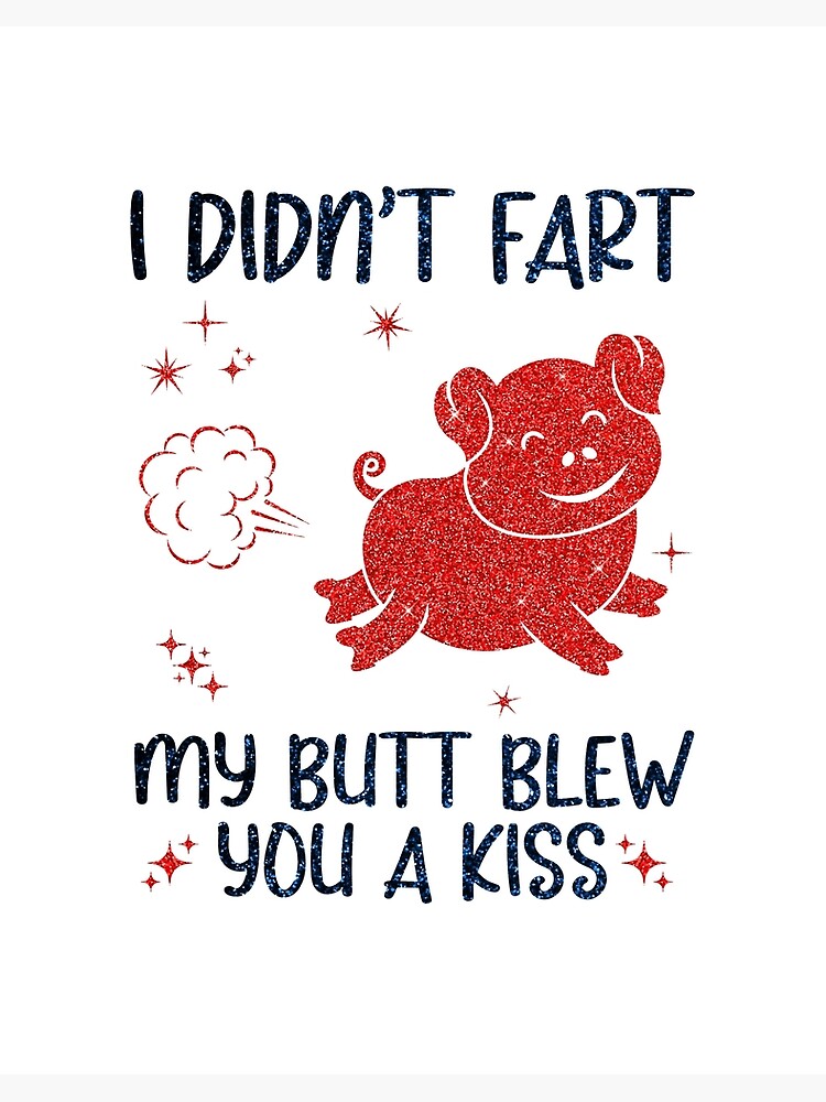 Butt Fart Pads Wish | Art Board Print