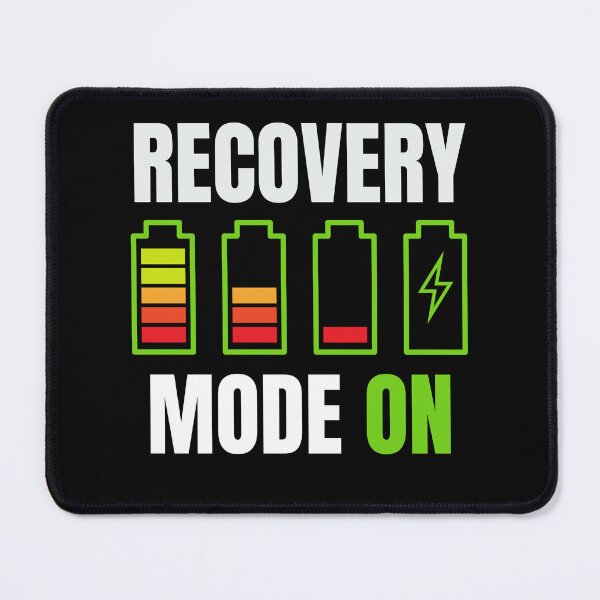 Item preview, recovery battery mode | mode recovery on | recovery on day designed and sold by wear4gamers.