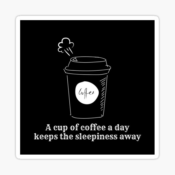 The Coffee Series Sticker
