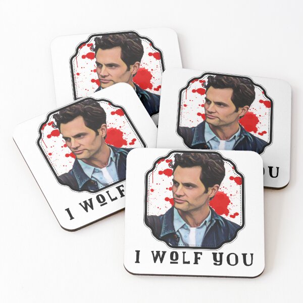 Item preview, Women Men I Wolf You And Then I Met You Glass Box Joe Goldberg Netflix You Series Fan Penn Badgley S designed and sold by Lucius2001.