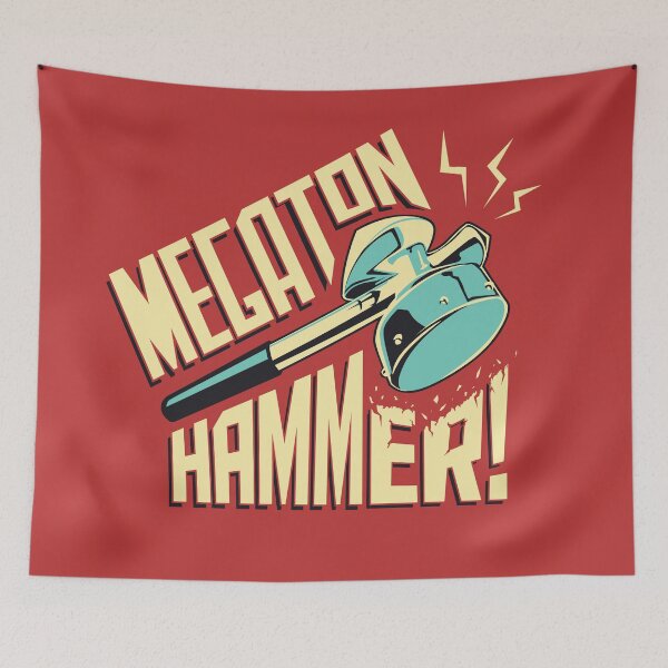 Item preview, Megaton Hammer! designed and sold by CoolCatdaddio.