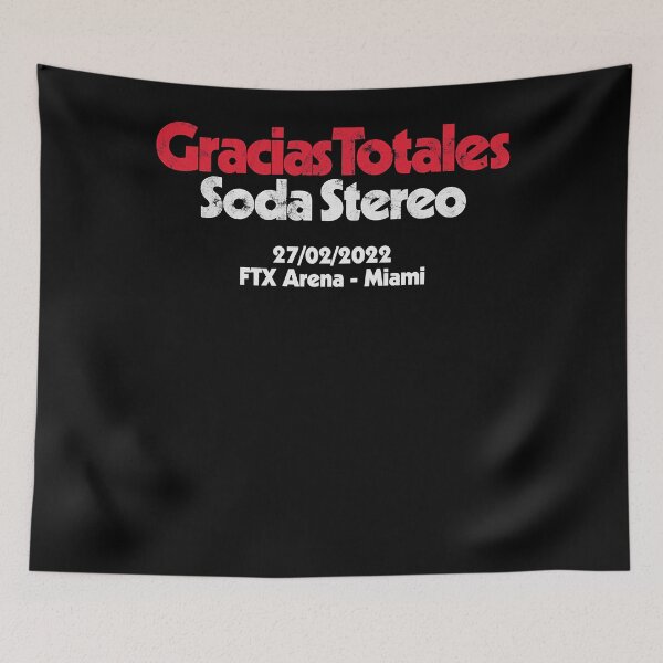 Artikelvorschau, Soda Stereo - Ganz herzlichen Dank - Miami entworfen und verkauft von jaquitabetsaida.