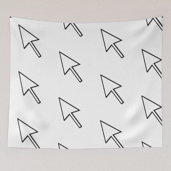 Item preview, Cursor Arrow Mouse Black Line designed and sold by Henrik Lehnerer.
