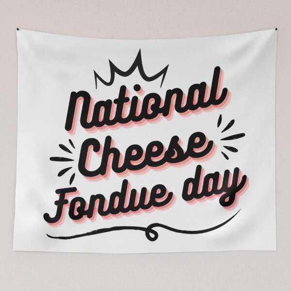 Item preview, National Cheese Fondue Day | Cute Cheese Lover | Cheese Of The Day designed and sold by chetan786.