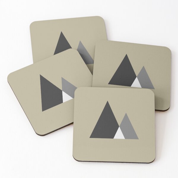 Item preview, No.3 - Mountains Modern Minimalist Geometric Design  designed and sold by granimatedesign.