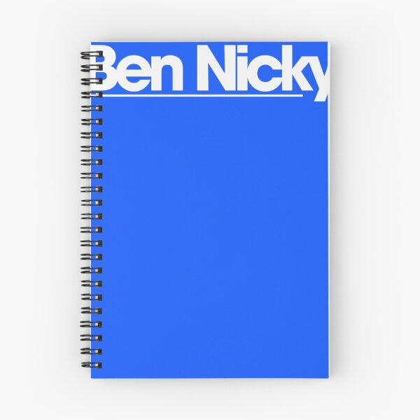 Item preview, Ben Nicky - White logo Classic T-Shirt designed and sold by NicolFrohlicch.