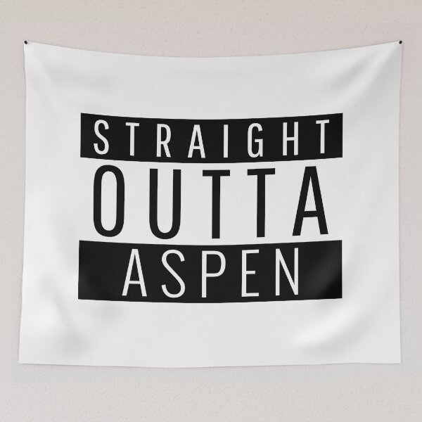 Item preview, Straight Outta Aspen Colorado Aspen CO designed and sold by Teelogic.