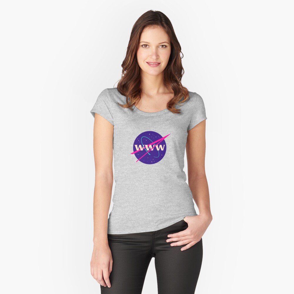 Item preview, Fitted Scoop T-Shirt designed and sold by ckirknielsen.
