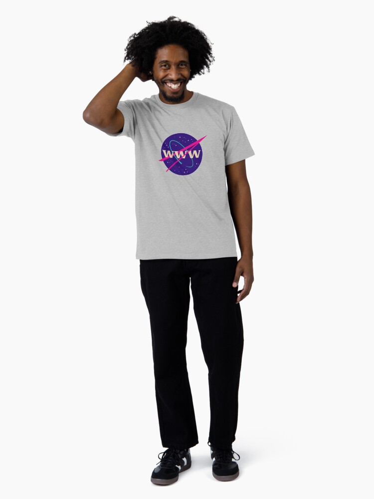 Thumbnail 3 of 4, Premium T-Shirt, World Wide Web Explorer designed and sold by ckirknielsen.