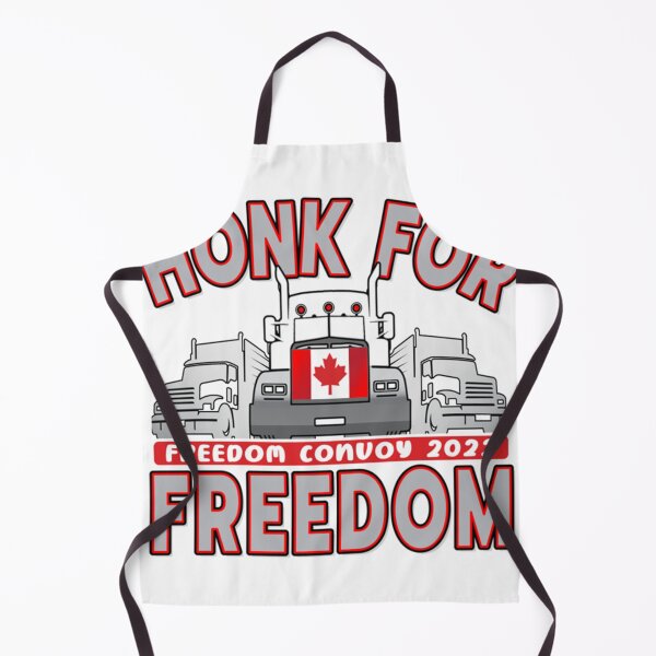 Item preview, HONK FOR FREEDOM - TRUCKERS FOR FREEDOM CONVOY 2022 - SILVER LETTERS Classic . designed and sold by elfredaenocht.