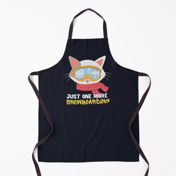 Item preview, Just One More Snowboarding | Snowboard | Cat Lovers | Men Women designed and sold by JooArtPrints ★★★★★.
