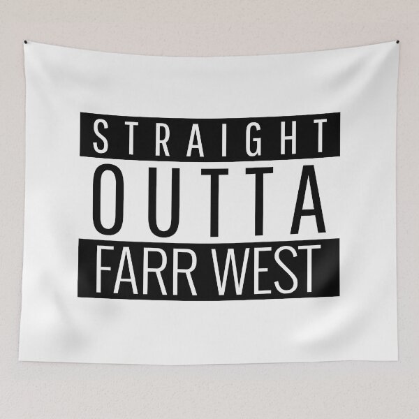 Item preview, Straight Outta Farr West Utah Farr West UT designed and sold by Teelogic.