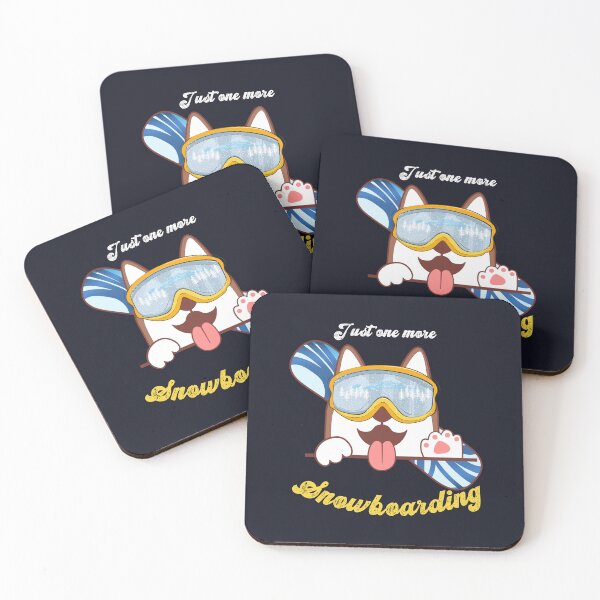 Item preview, Just One More Snowboarding | Snowboard | Dog Lovers | Men Women designed and sold by JooArtPrints  ★★★★★.
