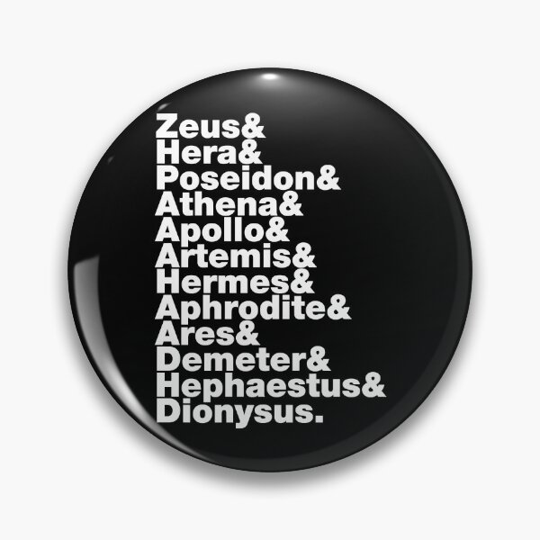 Item preview, Greek Gods Helvetica List Mythology designed and sold by vincentalan.