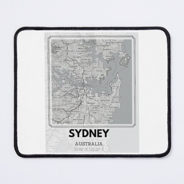 Item preview, Map Of Sydney Australia designed and sold by PBSMondo.