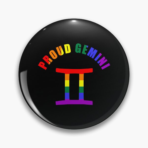 Item preview, Proud Gemini Astrology LGBTQ Zodiac Sign Horoscope designed and sold by vincentalan.
