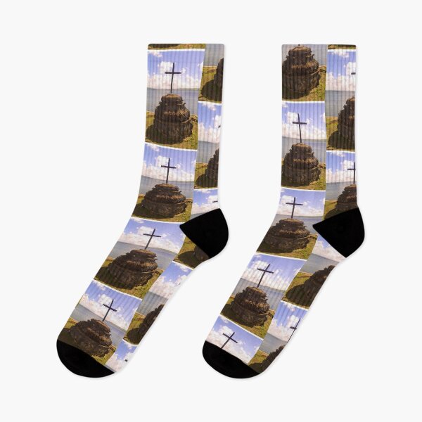 Item preview, wooden cross on the riverbank  designed and sold by rungdung1991.