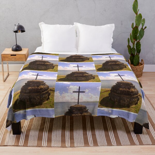 Item preview, wooden cross on the riverbank  designed and sold by rungdung1991.