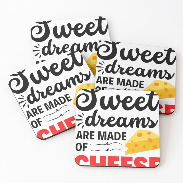 Item preview, Sweet Dreams Are Made Of Cheese | National Cheese Fondue Day | Cute Cheese Lover  designed and sold by chetan786.