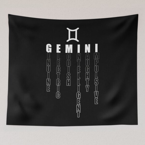 Item preview, Proud Gemini Zodiac Characteristics Gifts Astrology Sign designed and sold by vincentalan.