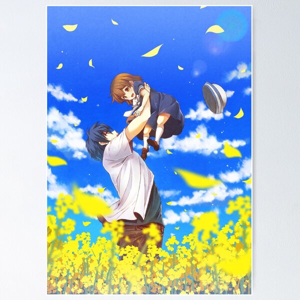 Okazaki Tomoya Clannad After Story Sticker for Sale by Spacefoxart