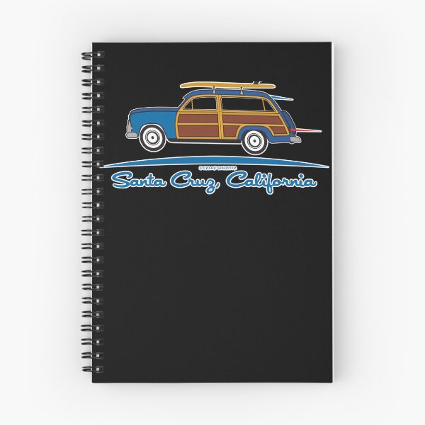 Item preview, Woodie In Santa Cruz California Side View Sticker designed and sold by lambstout2.