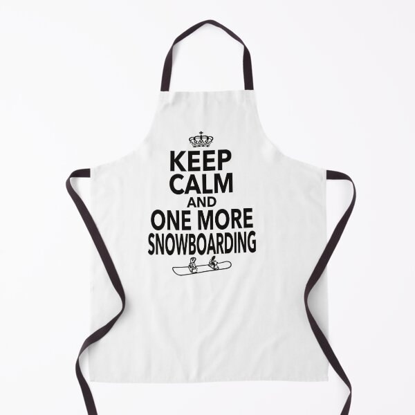 Item preview, Keep Calm And One More Snowboarding Funny Snowboard Quote designed and sold by JooArtPrints ★★★★★.