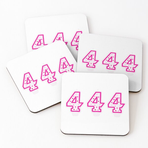 Item preview, 444 angel number birthday candle designed and sold by HeyGal  Shop.