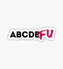 Little Mix abcdeFU Sticker Sticker