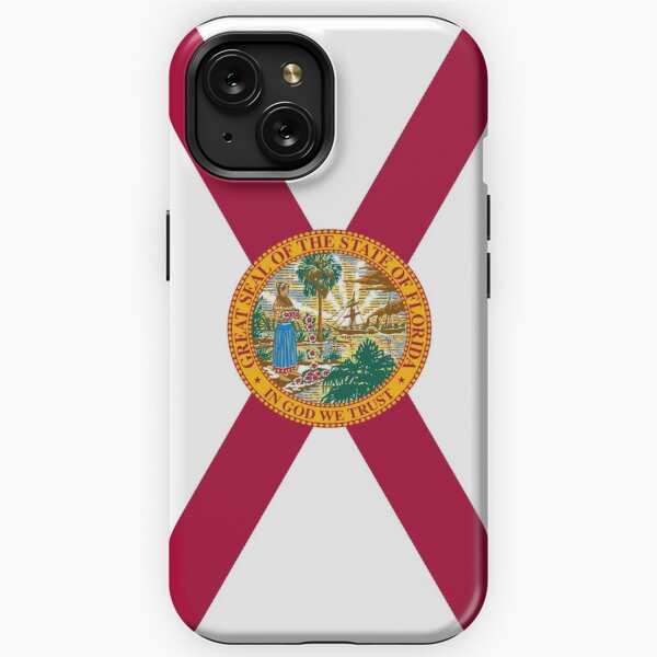 Florida Flag - Printed Clear iPhone Case [all sizes] - FREE