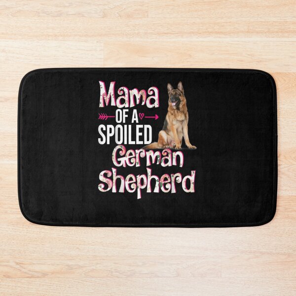 Item preview, Mama Of A Spoiled German Shepherd Mother's Day Floral Dog  designed and sold by DeannaMarks.