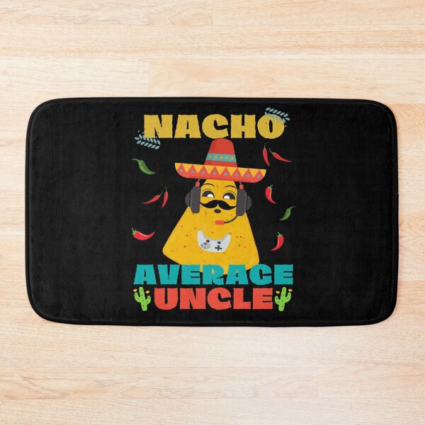 Item preview, Nacho Average Uncle Gamer designed and sold by MacAndMoose.
