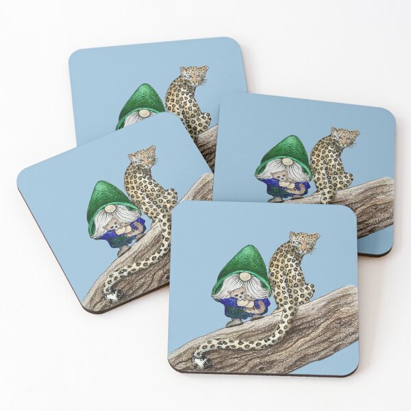 Item preview, The Gnome and the snow leopards designed and sold by SarahCD13.