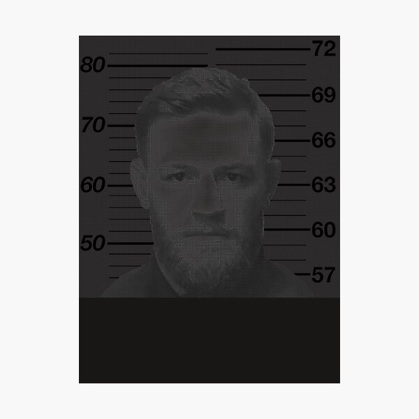 "Conor McGregor Conor McGregor Mugshot Essential" Photographic Print By ...