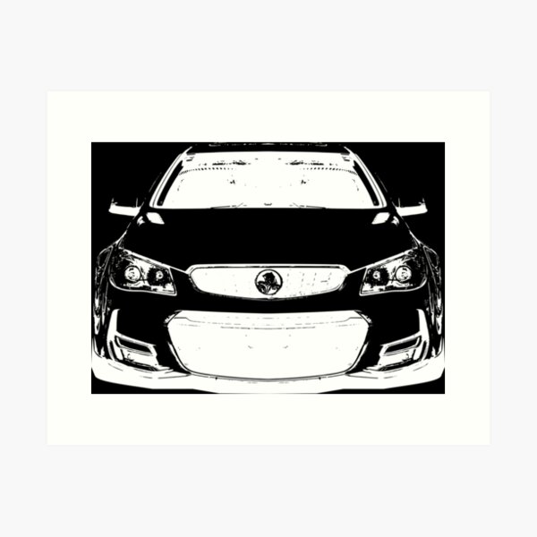 Item preview, Holden VF SS Front White designed and sold by ClassicAuto.