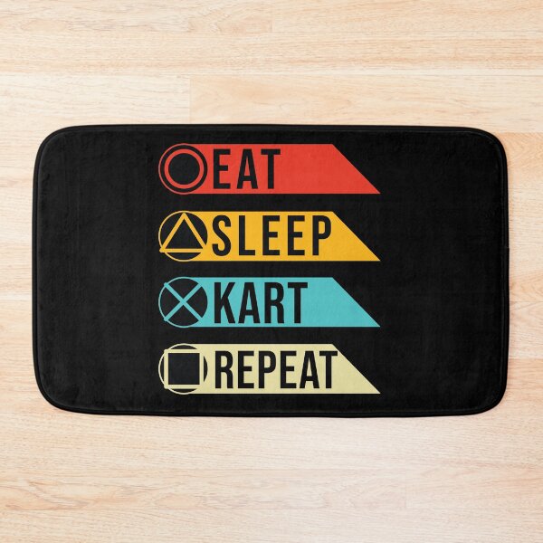 Artikelvorschau, Eat sleep Kart repeat entworfen und verkauft von YR MART.