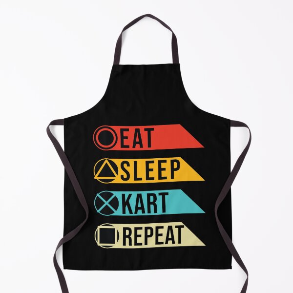 Aperçu de l'œuvre Eat sleep Kart repeat créée et vendue par YR MART.