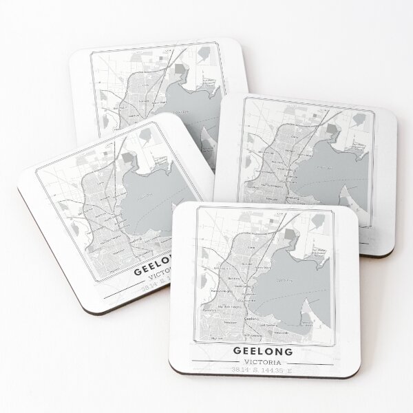 Item preview, Map Of Geelong Victoria Australia designed and sold by PBSMondo.