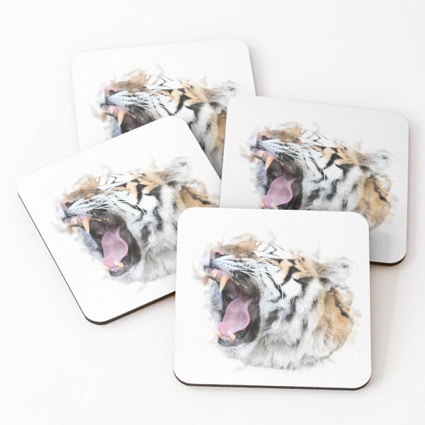 Item preview, Tiger Watercolour Artwork  designed and sold by Typeglyphs.