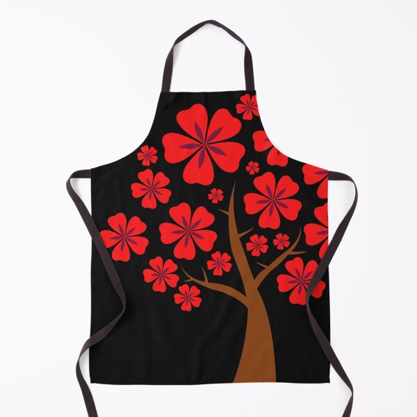 Item preview, Cherry Blossom, Red, Black, Cute, Hanami, Sakura Tree, Tree, Nature, Flowers, Spring designed and sold by Ellecher23.