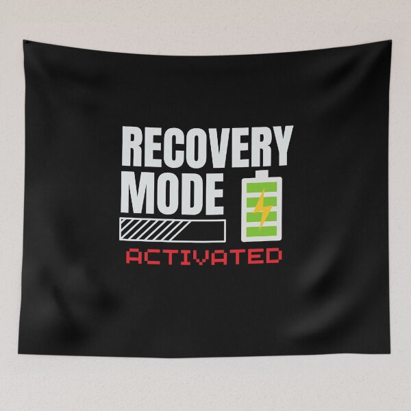 Item preview, recuperación de recarga en | modo de recuperación activado | recuperación de la fiesta designed and sold by wear4gamers.