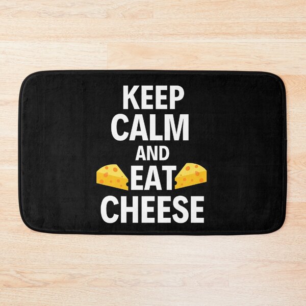 Item preview, Keep Calm And Eat Cheese | National Cheese Fondue Day | Cute Cheese Lover  designed and sold by chetan786.