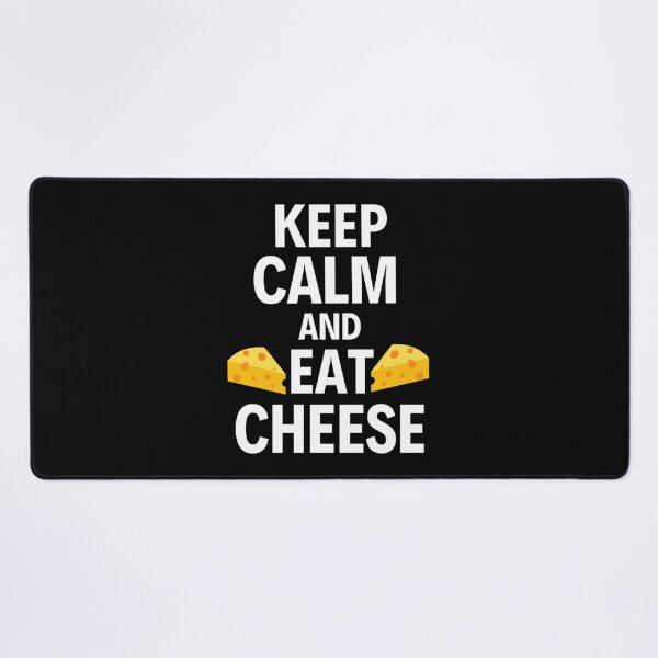Item preview, Keep Calm And Eat Cheese | National Cheese Fondue Day | Cute Cheese Lover  designed and sold by chetan786.